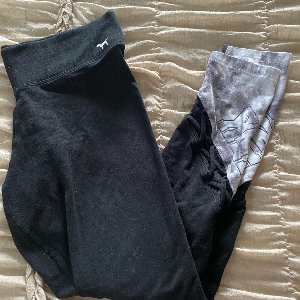 Victoria's Secret Marbled Yoga Leggings